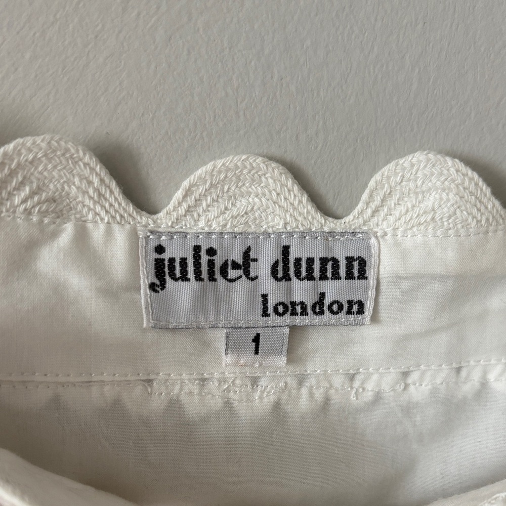 Juliet Dunn White Scalloped cover up dress - Picture 4 of 10